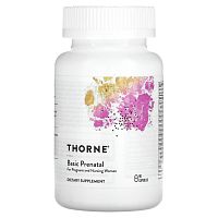 Thorne Research, Basic Prenatal, 90 капсул