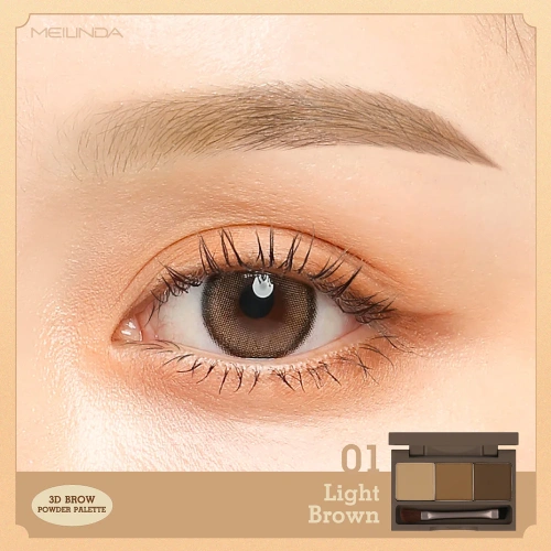 Mei Linda 3D Brow Powder Palette фото 2