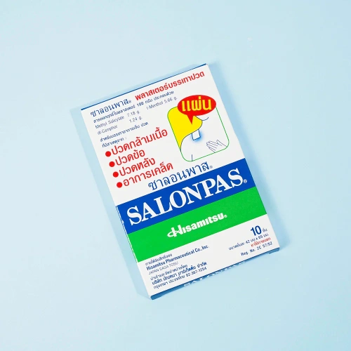 Set Salonpas Medicated Plaster 10pcs фото 2