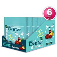 Жевательные пастилки для стройности и снижения веса – Dietor Night от Handy Herb, (коробка 6 саше)