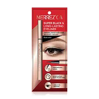 Merrezca Super Black & Long-Lasting Eyeliner 0.8g