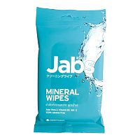Jabs Mineral Water Wet Wipes 10'S ผ้าเช็ดทำความสะอาด น้ำแร่ธรรมชาติ