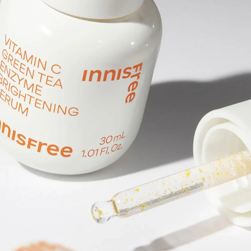 Innisfree VitaC Green Tea Enzyme Brightening Serum 30ml фото 3