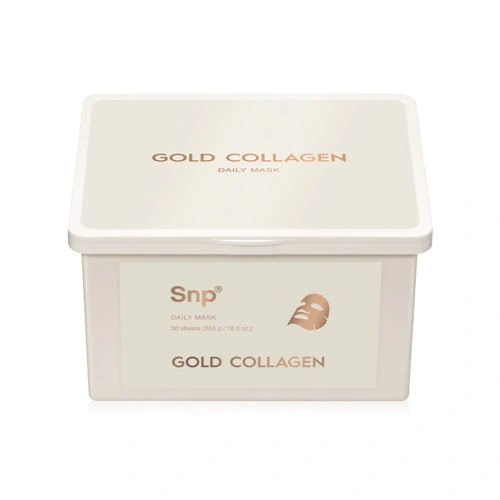 SNP Gold Collagen Daily Mask 350g [30 Sheets] фото 2