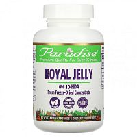 Paradise Herbs, Golden Emperor Royal Jelly, 60 Vegetarian Capsules
