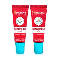 Himalaya Strawberry Gloss Lip Balm [10g x 2pcs]