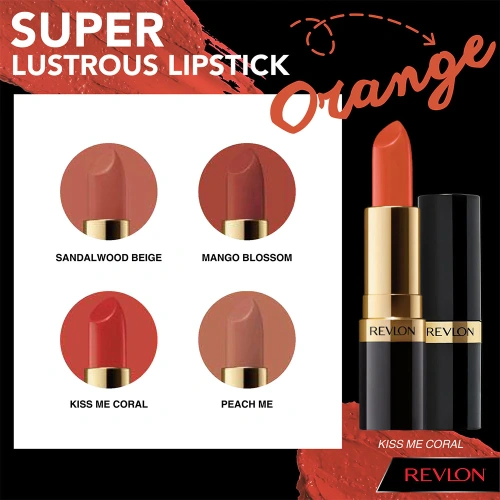 REVLON Super Lustrous Lipstick Creme 4.5g фото 4