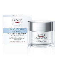Eucerin Ultrasensitive Aquaporin Nourishing Gel Cream 50 ml. Normal - Combination ski