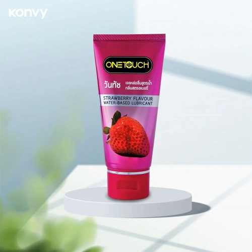 Onetouch Strawberry Flavour Water-Base Lubricant 75ml фото 2 Onetouch Strawberry Flavour Water-Base Lubricant 75ml фото 2