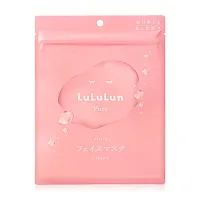 LuLuLun Pure Pink Face Mask 142ml [7 Sheets]