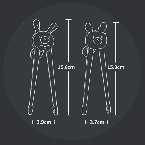 Hogokids Children's Cartoon Training Chopsticks фото 3
