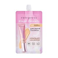 Cute Press 1-2 Beautiful Airy Matte Foundation 5g. 03 Sand Beige