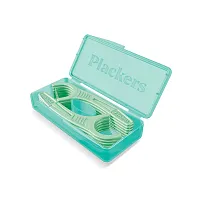 Plackers Flosser Micro Mint Travel [12 Counts]