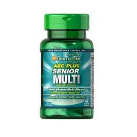 Мультивитамины и минералы 50+ Puritan's Pride ABC Plus Senior Multi, США 60