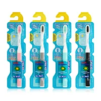Dr.ray Toothbrush Super Soft Silk D59 1pc [Random Colors]