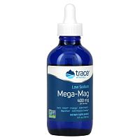 Trace Minerals ®, Mega-Mag с низким содержанием натрия, 400 мг, 118 мл (4 жидк. унции) Trace Minerals ®, Mega-Mag с низким содержанием натрия, 400 мг, 118 мл (4 жидк. унции)