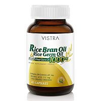 Vistra Rice Bran Oil  1000 mg 40 cap