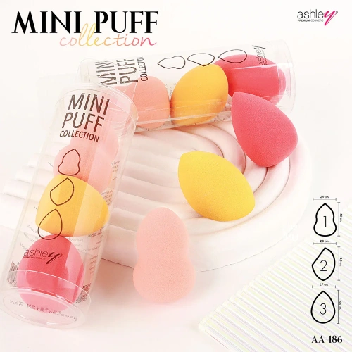 Ashley Mini Puff Collection 3pcs фото 2