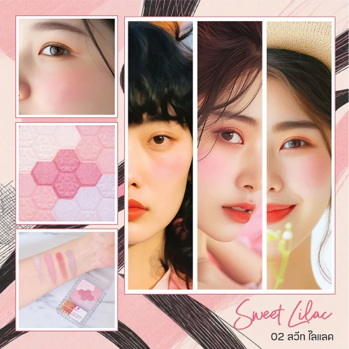 Mongrang Flowers In My Heart Multi Blush 7g фото 3