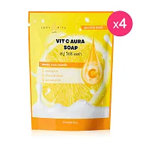 Lady White Vit C Aura Soap [80g x 4pcs]