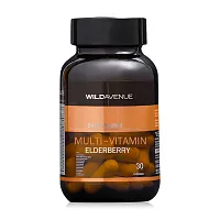 Wild Avenue Basic Always Multi-Vitamin Elderberry 30 Capsules