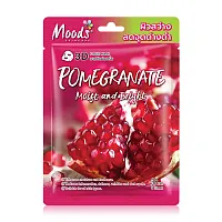 Moods Skin Care Hyaluron Moist And Glow 3D Facial Mask 38ml