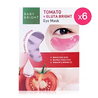 [ยกกล่องแพ็ค 6 ชิ้น] Baby Bright Aloe Vera & Fresh Collagen Eye Mask 2.5g