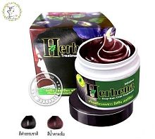 Маска для седых волос с красящим пигментом Mistine Herbena Treatment Gray-Hair Coat, Таиланд