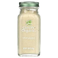 Simply Organic, Белый перец, 2.86 унции (81 г)