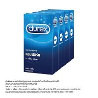 Durex Comfort Extra Large Condom 56 mm. 10 Pcs x 4