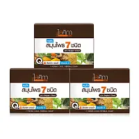 Isika Herbs 7 Herbs Cool Herbal Soap [100g x 3pcs]