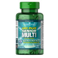 Мультивитамины и минералы 50+ Puritan's Pride ABC Plus Senior Multi, США 120