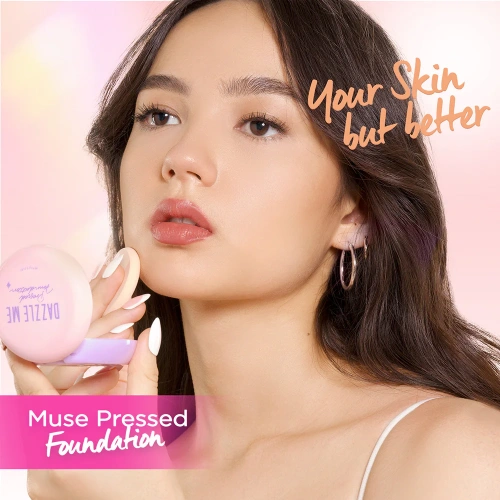 Dazzle Me Muse Pressed Foundation 6g фото 4 Dazzle Me Muse Pressed Foundation 6g фото 4