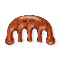 Konvy Wooden Scalp Massage Comb