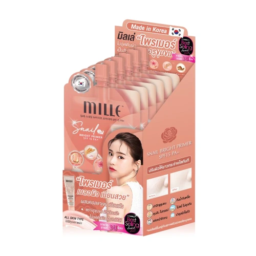 Mille Snail Bright Primer [6g x 6 Sachets]