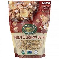 Nature's Path, Хрустящая гранола, кокос и масло кэшью, 312 г (11 унций)