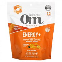 Om Mushrooms, Energy + Drink Mix, цитрусовый и апельсин, 200 г (7,05 унции)