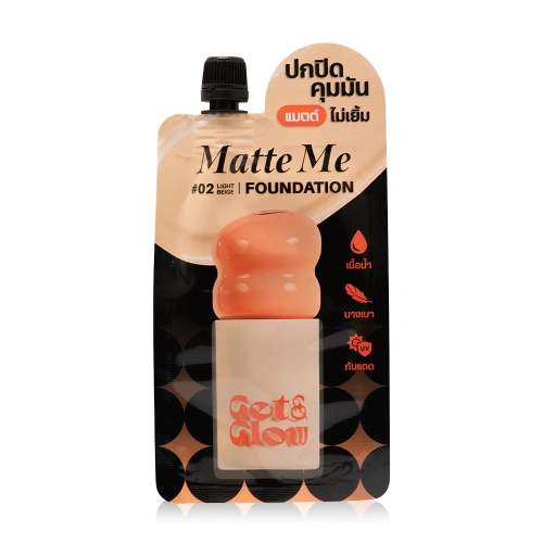 Get&Glow Matte Me Foundation Sachet 5ml Get&Glow Matte Me Foundation Sachet 5ml