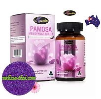 Auswelllife PAMOSA Menopause Relief женские капсулы для облегчения менопаузы, 60 капсул. Австралия