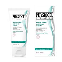 Physiogel Acne Care Clearing Cream for Acne Oily and Sensitive skin 50 ml.