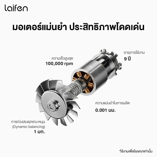 Laifen SE Lite Hair Dryer 1400W 1pc фото 3