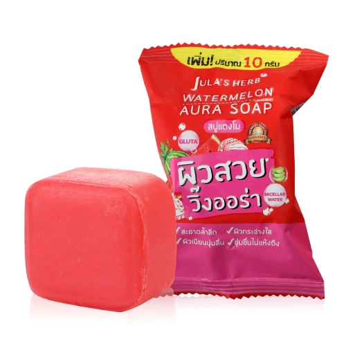 Julas Herb Watermelon Aura Soap 70g