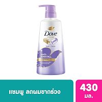 Dove Shampoo Nutritive Solutions Anti-Hair Fall Nourishment 430 Ml. ลดผมขาดร่วง