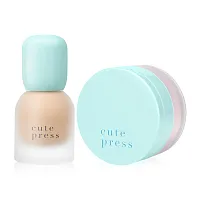 Cute Press Hybrid Weightless Brightening Loose Powder 10g