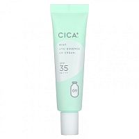G9skin, Cica + UYU Essence UV Cream, УФ-крем, SPF 35 PA +++, мята`` 25 г
