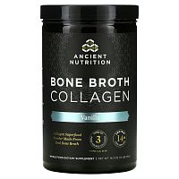 Dr. Axe / Ancient Nutrition, Bone Broth Collagen, ваниль, 519 г (1,1 фунта)