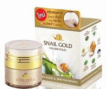 Крем для лица Филлер, улиточный Snail Gold Volume Filller, 15 мл., Таиланд