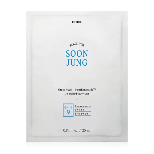Etude Soon Jung Sheet Mask Panthensoside 25ml Etude Soon Jung Sheet Mask Panthensoside 25ml