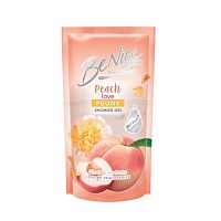 Benice Shower Gel Peach Love Peony 400 Ml.(Refill)