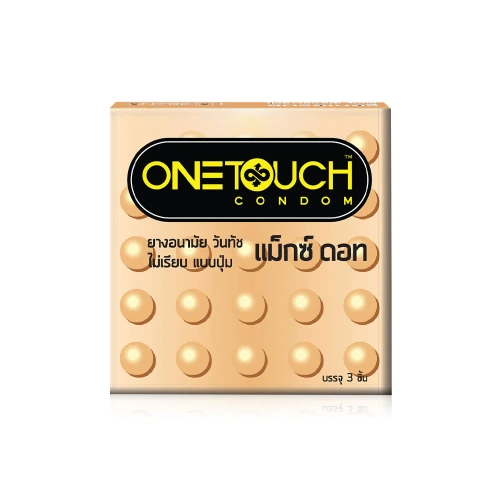 Onetouch Condom Max Dot 52mm [3pcs]